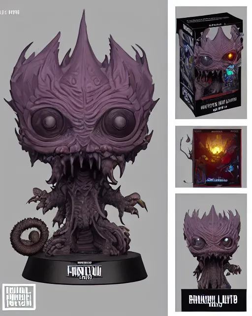 Prompt: Highly detailed Funko pop of cthulu, unreal engine, fantasy art by Greg Rutkowski, Loish, Rhads, Makoto Shinkai and Lois van baarle, ilya kuvshinov, rossdraws global illumination, radiant light, detailed and intricate environment