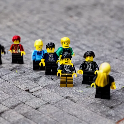 Image similar to macro street photography lego