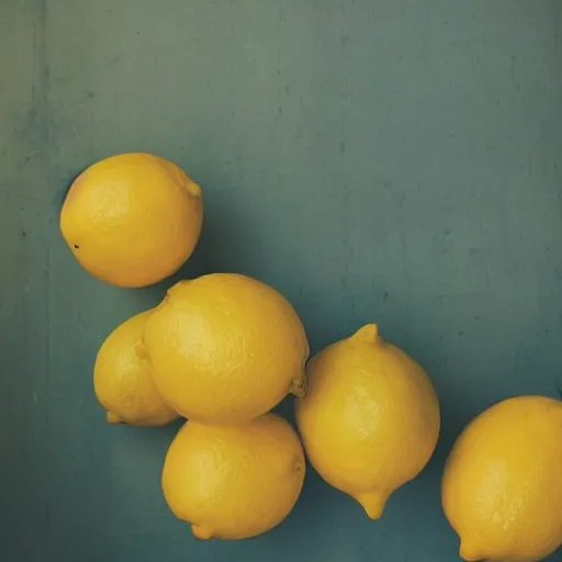 Image similar to chest full of lemons, beautiful light