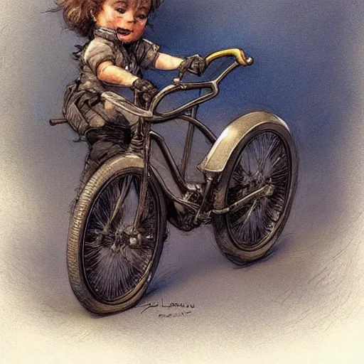 Prompt: ( ( ( ( ( tron bikes. muted colors. ) ) ) ) ) by jean - baptiste monge!!!!!!!!!!!!!!!!!!!!!!!!!!!