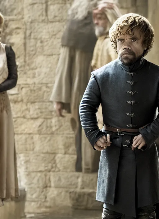 Image similar to tyrion lannister is taller than everyone