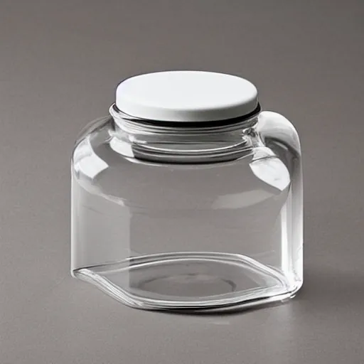 Image similar to a jar with a hexagonal screw - on lid