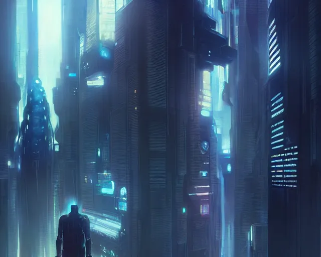 Image similar to great city at the end of time floating in space, a sci-fi digital painting by Greg Rutkowski and James Gurney, ghost in the shell, trending on Artstation, eerily beautiful, highly detailed