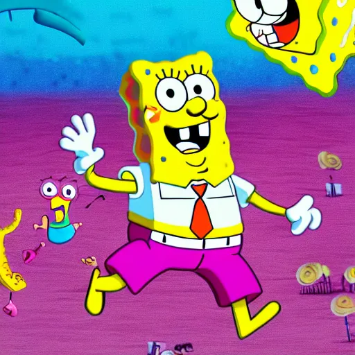 Image similar to spongebob squarepants