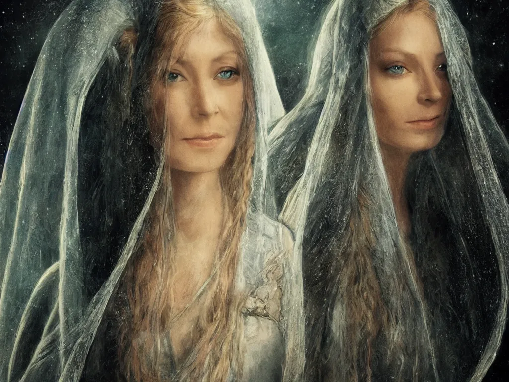 Image similar to beautiful portrait of galadriel