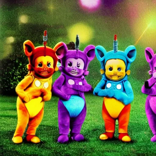 Image similar to Margay Teletubbies