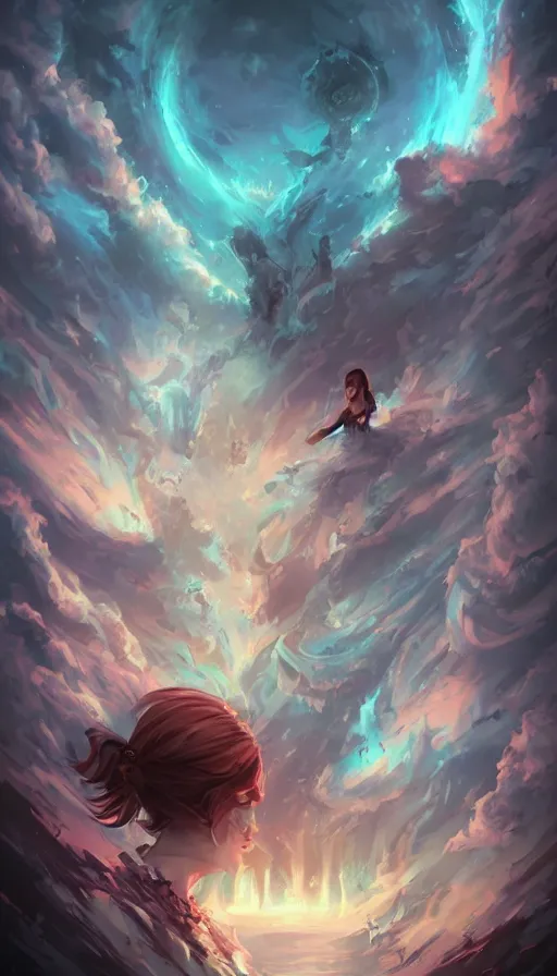 Image similar to the end of the world, by ross tran