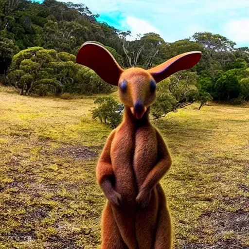 Image similar to wild gummy kangaroo, epic photo