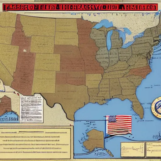 Image similar to fascist united states alternate history, highly detailed, 8 k