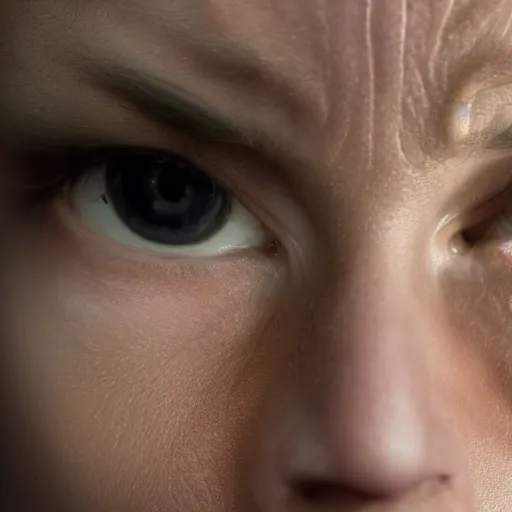 Image similar to first - person photograph of a furious woman, white space, 4 k, professional photography, extreme detail, realistic facial features, eye contact