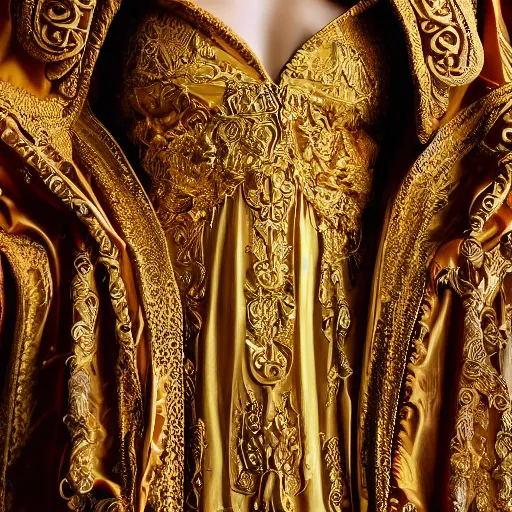 Image similar to beautiful real angelwith ornate robes, highly detailed, 4k, HDR, smooth, sharp focus, hyper realistic, high resolution, award-winning photo