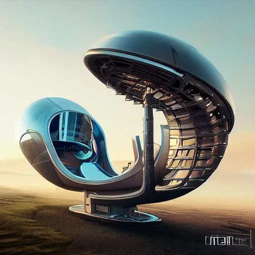 Image similar to futuristic time machine by hg wells +gi, global illumination, physically based rendering, photoreal, small details, intricate, science fiction fantasy concept design