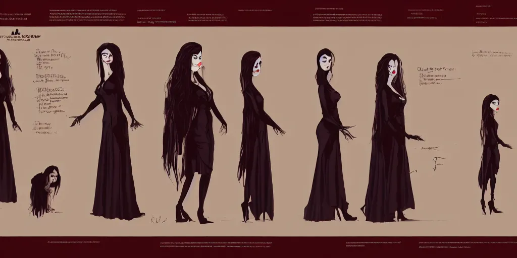 ArtStation - MORTICIA ADDAMS FULL + (NSFW VERSION)