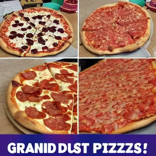 Image similar to grandmas fighting over who can eat the pizza