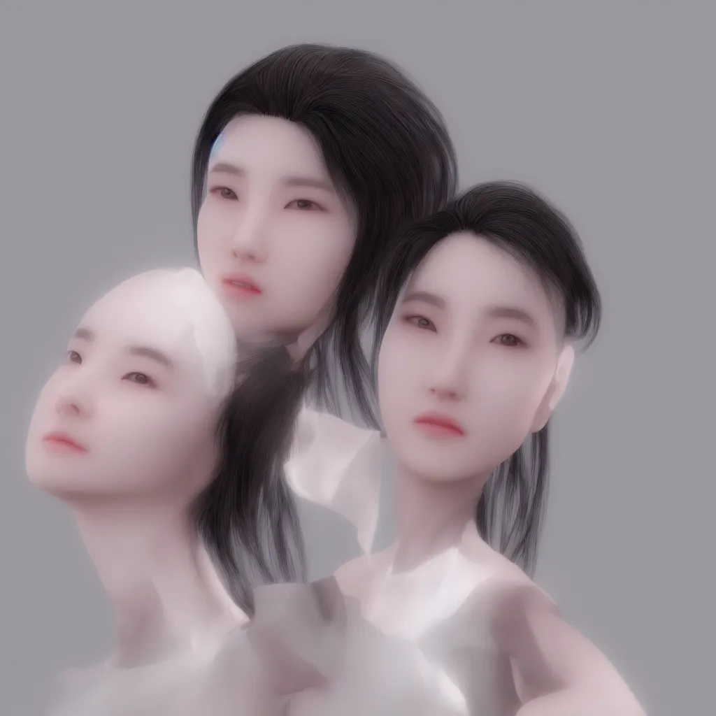 Image similar to liuyifei by xia ban ！ volumetric light, 3 d render