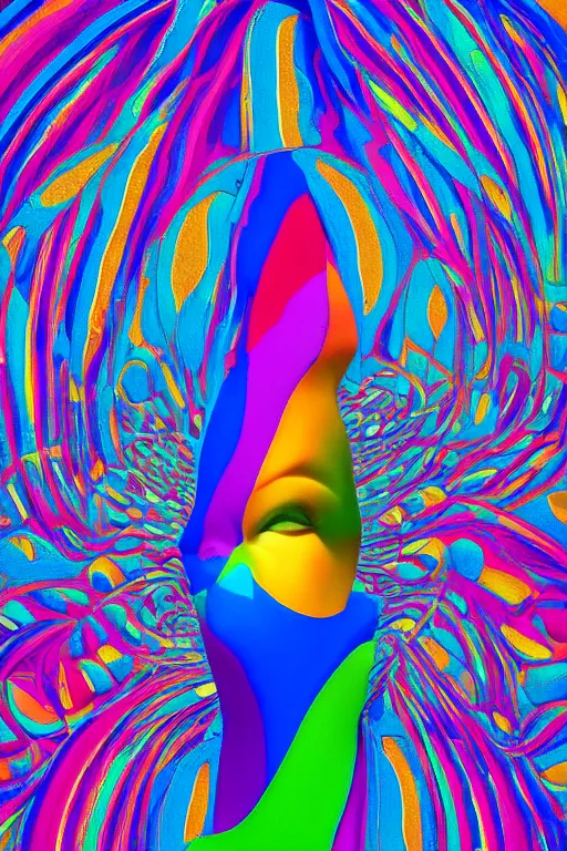 Image similar to a psychedelic dream, by storm elvin thorgerson colorful flat surreal design, hd, 8 k, artstation