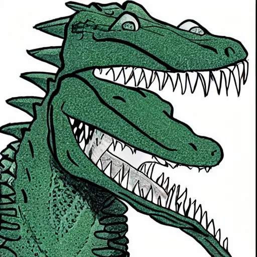 New Big Green Cute Cool Anime Crocodile Game Meme Vinyl Decal Sticker Car  Laptop | eBay