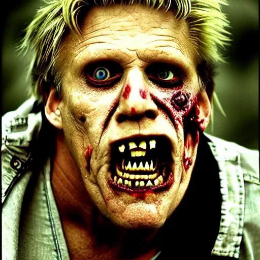 Image similar to zombie gary busey