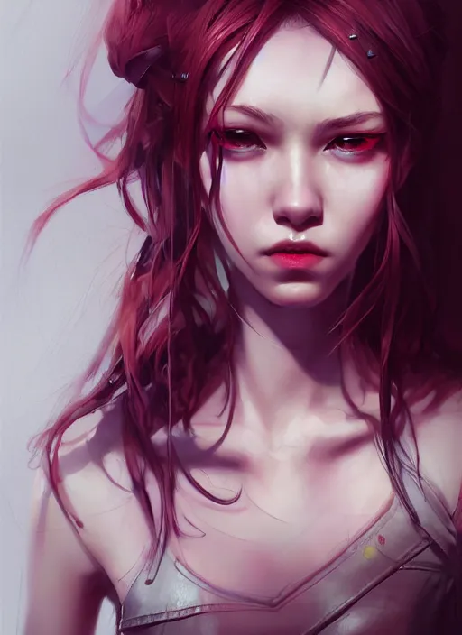 Prompt: punk girl, sympathetic face, by stanley artgerm lau, wlop, rossdraws, james jean, andrei riabovitchev, marc simonetti, and sakimichan, trending on artstation