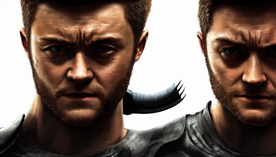 Prompt: Taron Egerton is Wolverine, hyperdetailed, artstation, cgsociety, 8k