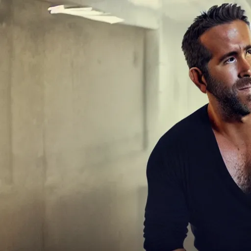 Image similar to Obese Ryan Reynolds 4k hd