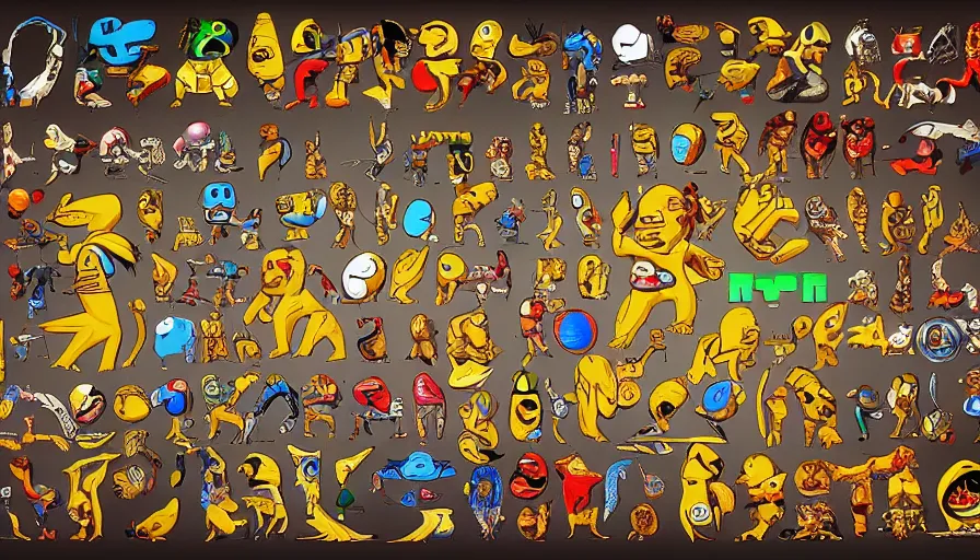 Prompt: pacman video game in the style of egyptian hieroglyphs, hyperdetailed, artstation, cgsociety, 8 k