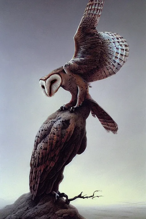 caspar david friedrich owl