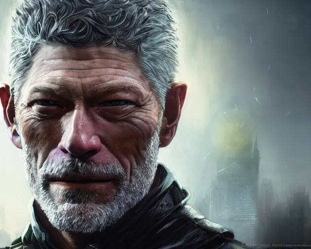 Prompt: highly detailed portrait of stephen lang as thomas wayne, in batman : arkham knight, stephen bliss, unreal engine, fantasy art by greg rutkowski, loish, rhads, ferdinand knab, makoto shinkai and lois van baarle, ilya kuvshinov, rossdraws, tom bagshaw, global illumination, radiant light, detailed and intricate environment