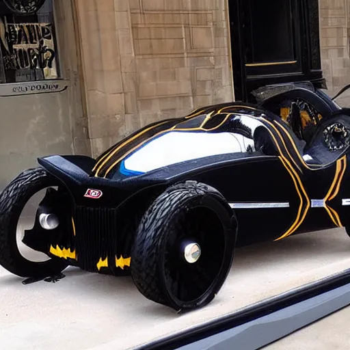 Image similar to Batmobile style Bugatti, Batmobile!!