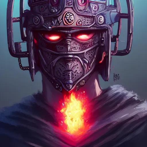 Image similar to cyberpunk viking helmet mask warrior goddess robot ninja fantasy, art gta 5 cover, official fanart behance hd artstation by jesper ejsing, by rhads, makoto shinkai and lois van baarle, ilya kuvshinov, ossdraws