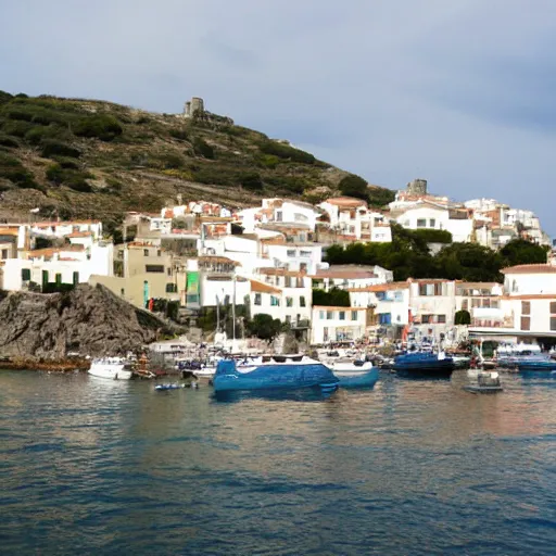 Image similar to cadaques village