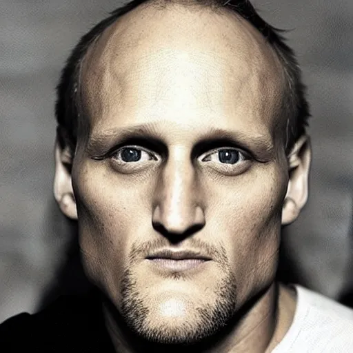 an extremely psychedelic picture of Woody Harrelson” | Stable Diffusion ...