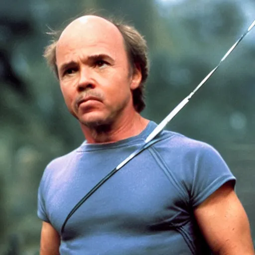 Prompt: clint howard as hawkeye