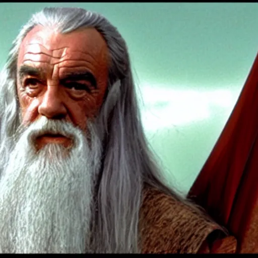 Image similar to sean connery as gandalf