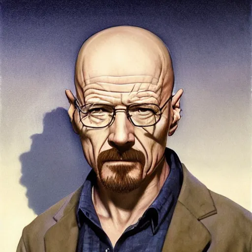 Image similar to walter white, gerald brom