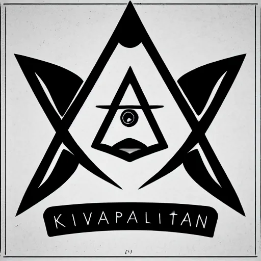 Image similar to logo of the new illuminati mascot, kawaii