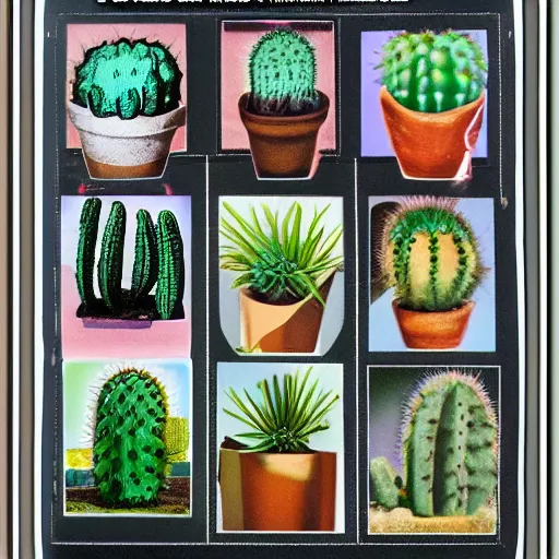 Prompt: Bored cactus NFT collection #214/8192