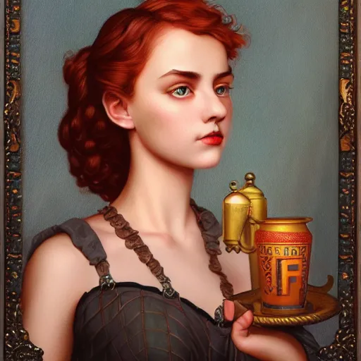 Prompt: lofi ghot victorian portrait, Pixar style, by Tristan Eaton Stanley Artgerm and Tom Bagshaw.