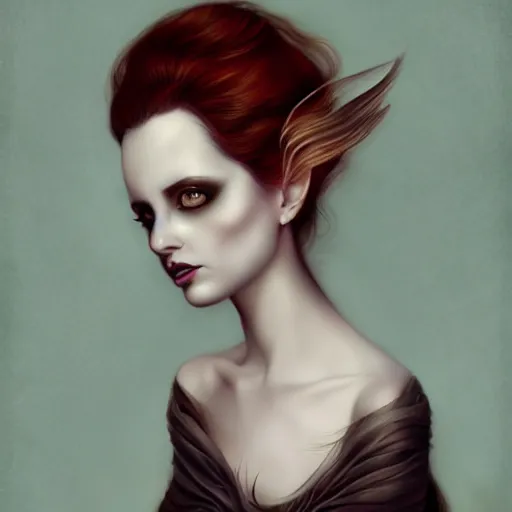 Image similar to of a surreal portrait inspired by Natalie Shau,Charlie bowater,Anna Dittman,cinematic