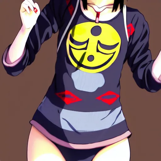 Image similar to beautiful boyish jun amaki gravure model in majora's mask, wearing wooden mask and baseball cap and leotard, street wear with subtle mayan patterns, aztec bathing suit, gapmoe yandere grimdark, trending on pixiv fanbox, painted by greg rutkowski makoto shinkai takashi takeuchi studio ghibli, akihiko yoshida