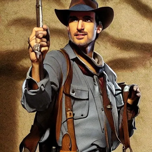 Image similar to xqc as indiana jones