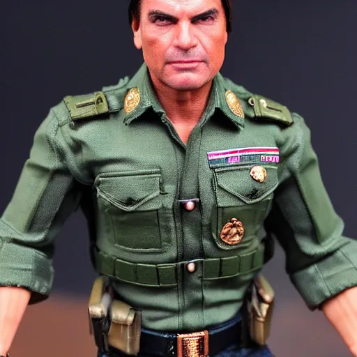 Prompt: hot toys Jair Bolsonaro