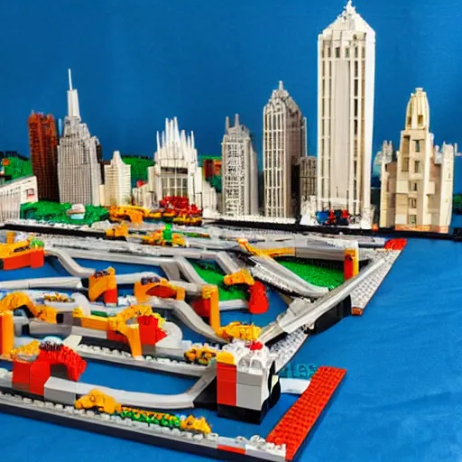 Image similar to Lego Chicago