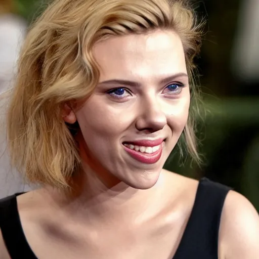 Prompt: scarlett johansson as a hamster hamster hamster