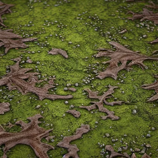 Prompt: tileable texture of a forest floor, 4 k, quixel, substance painter