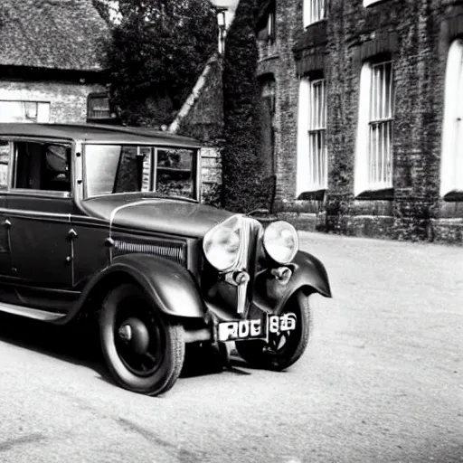 Prompt: a british automobile in the 1 9 3 0 s