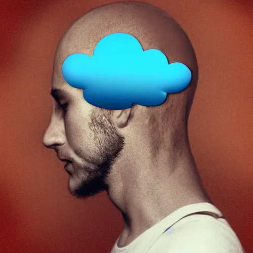 Prompt: head in the cloud - dreams