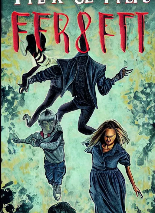 Image similar to fear street book cover by bill schmidt