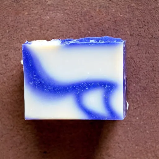 Image similar to a soap is wearing as an artist