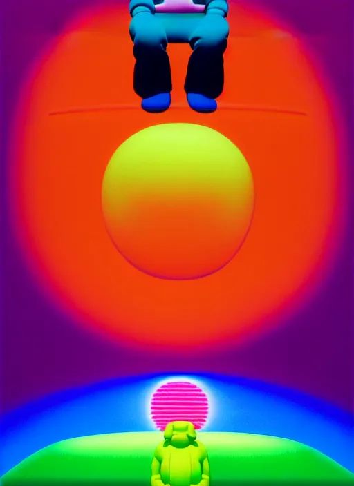 Image similar to god by shusei nagaoka, kaws, david rudnick, airbrush on canvas, pastell colours, cell shaded, 8 k